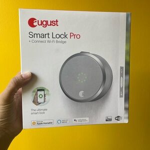 August Smart Lock Pro with Wi-Fi Bridge